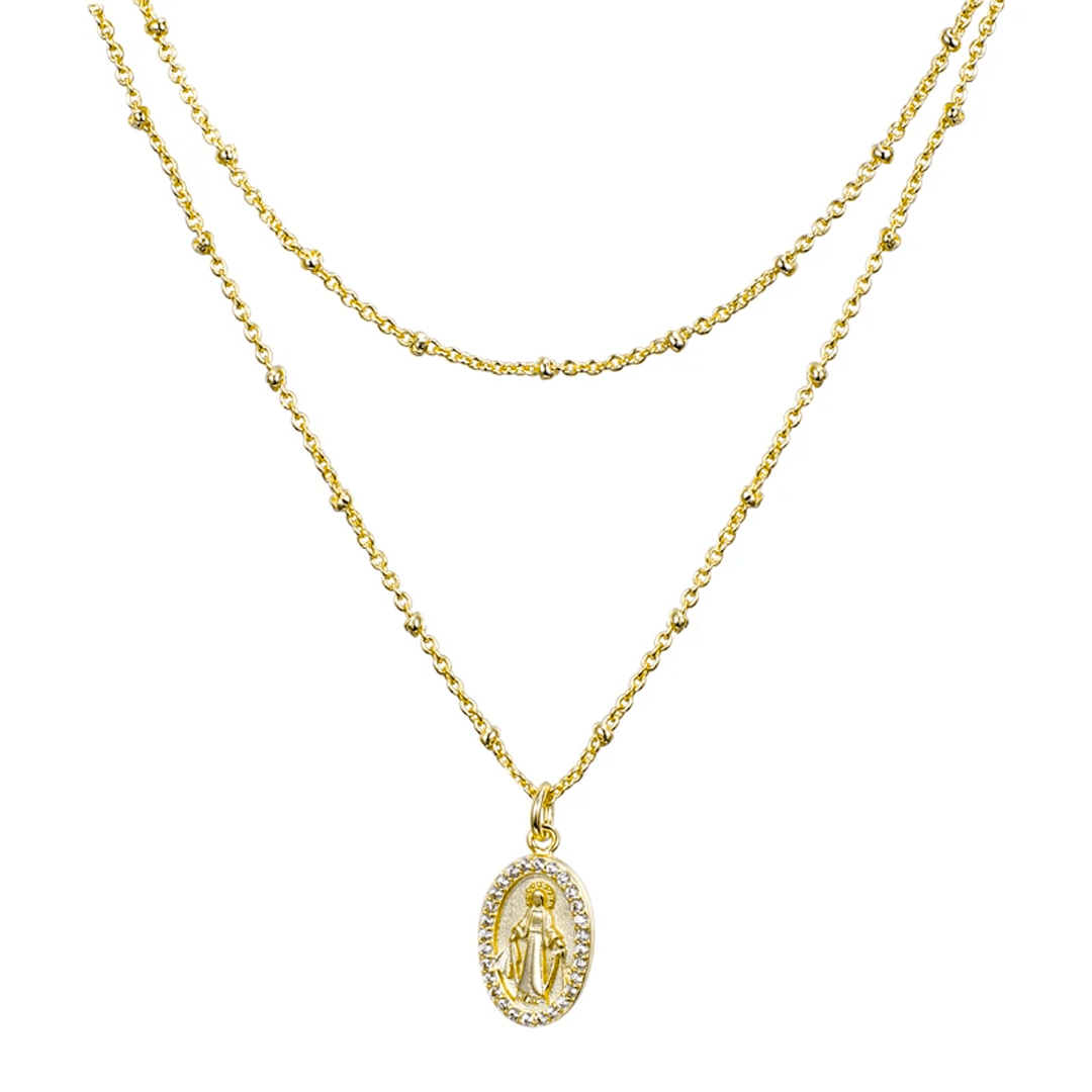 Collares en capas delicados de Sunday Sweetheart