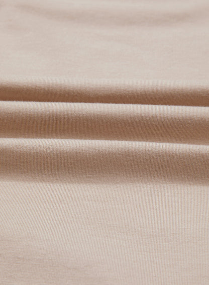 Camiseta tipo peplum con cintura ceñida y mangas 3/4 para uso casual en la oficina