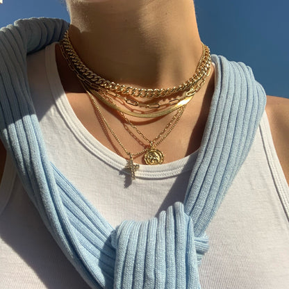 Collar de declaración audaz: No me cruces