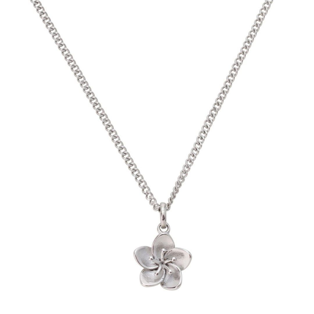 Collar de flor de hibisco