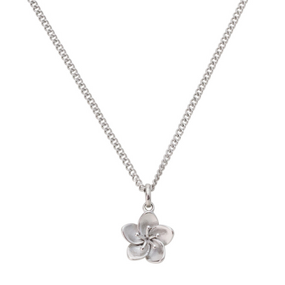Collar de flor de hibisco