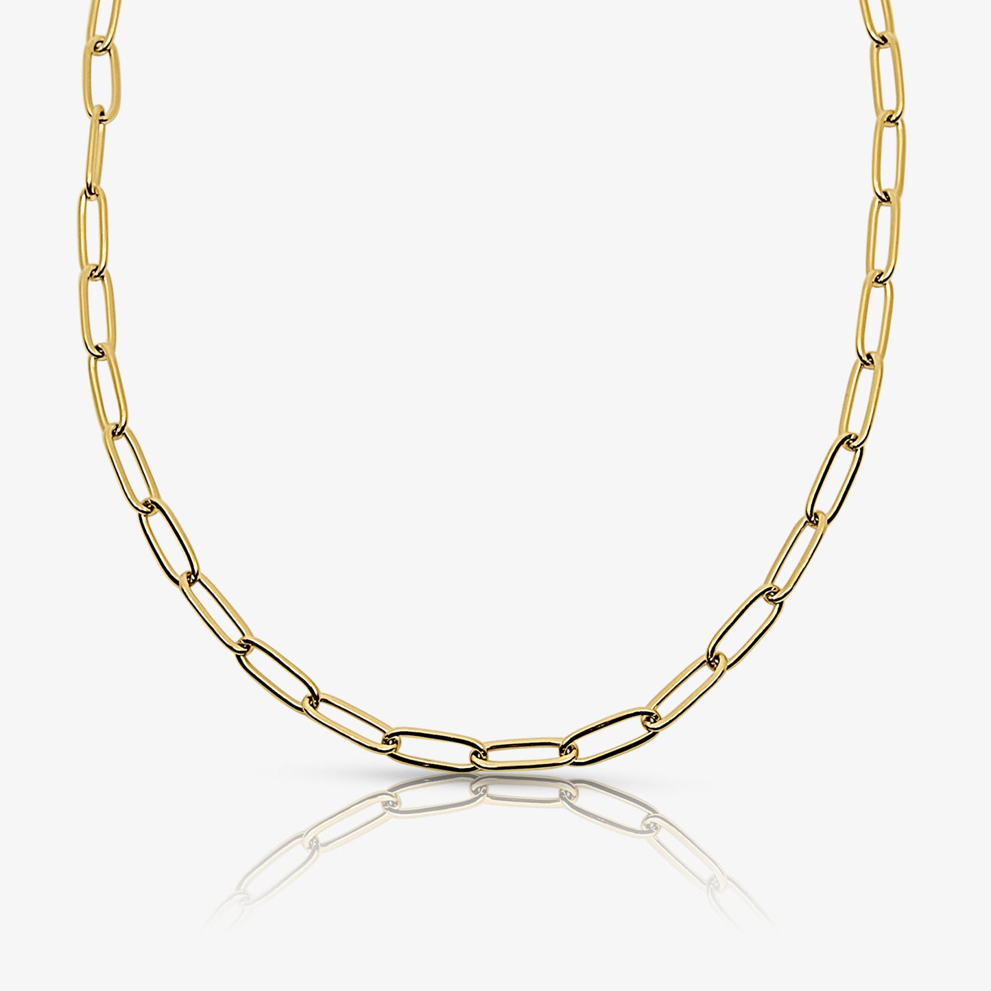 Collar de eslabones entrelazados