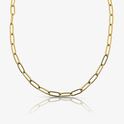 Collar de eslabones entrelazados