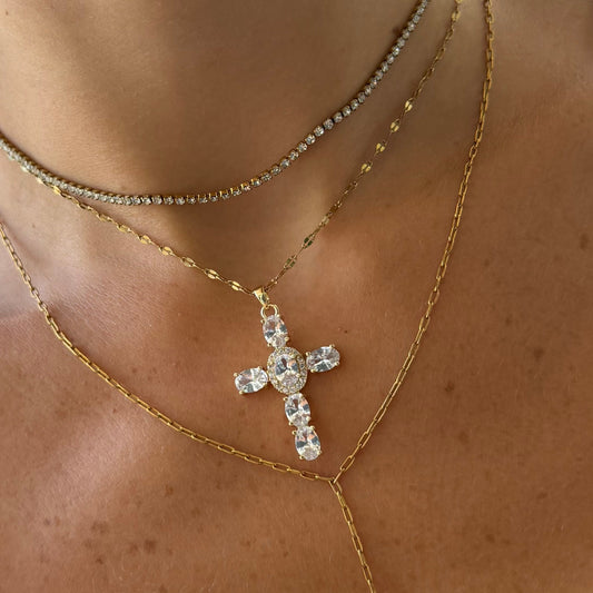 Collares con cruces elegantes - Joyería de colgantes atemporales