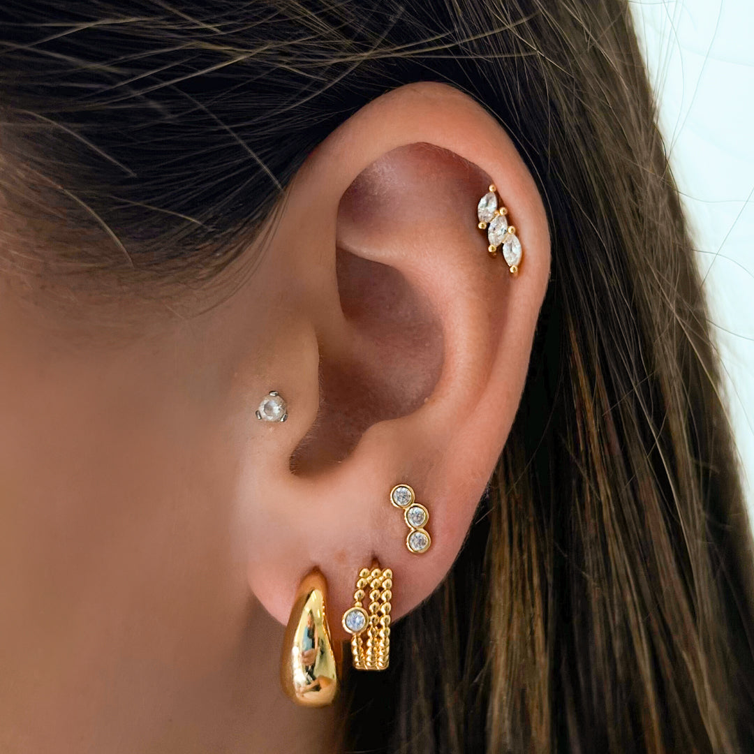 Kendall Hoops: Aros circulares elegantes para uso diario