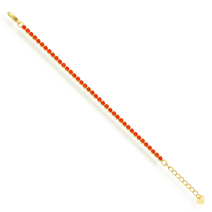 Pulsera de tenis de lujo para mujer adinerada