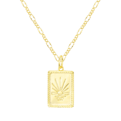 Collar radiante del sol