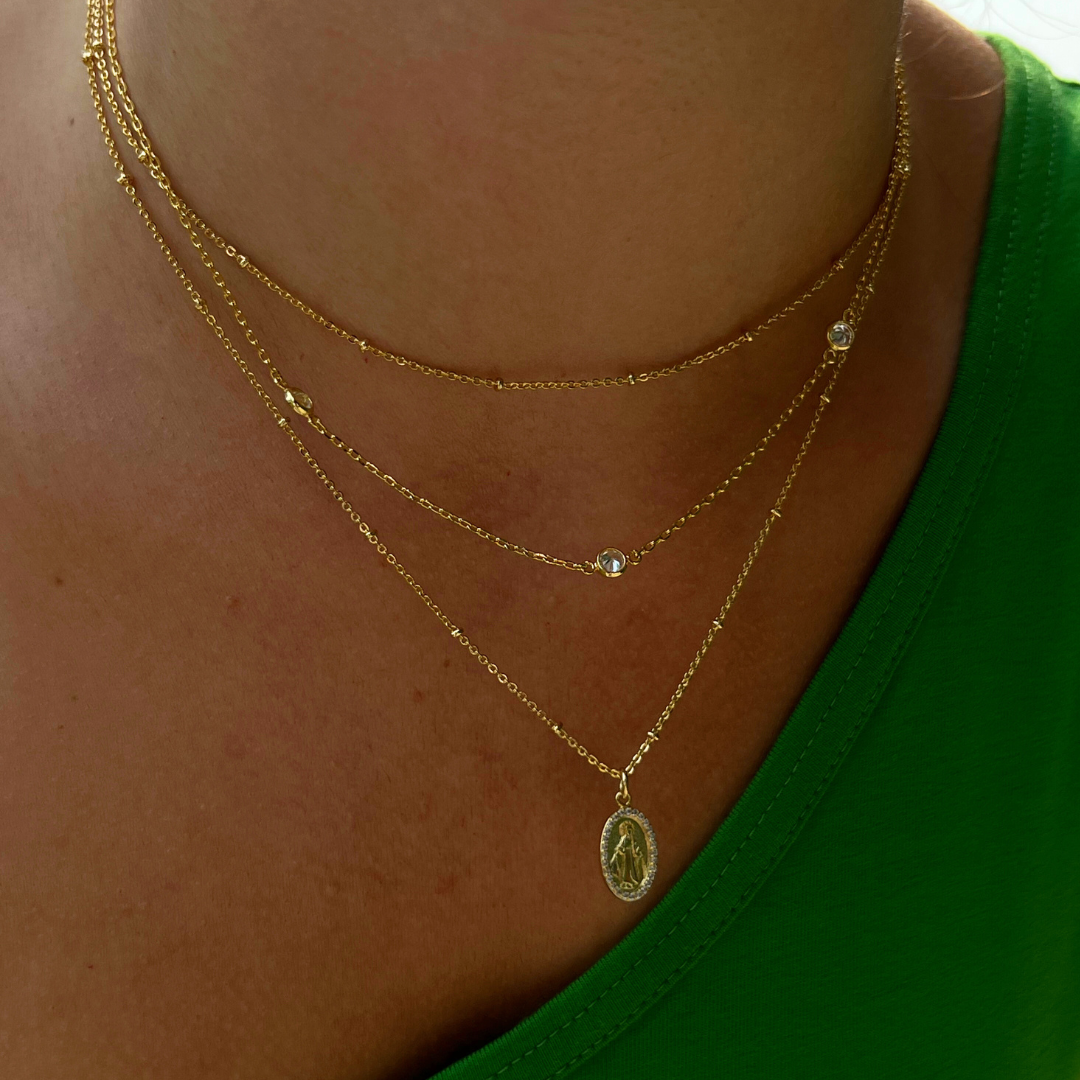 Collares en capas delicados de Sunday Sweetheart