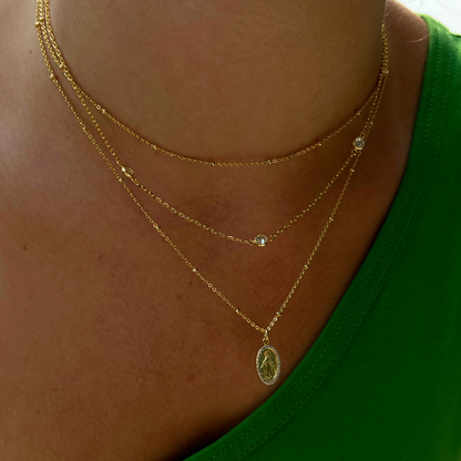 Collares en capas delicados de Sunday Sweetheart