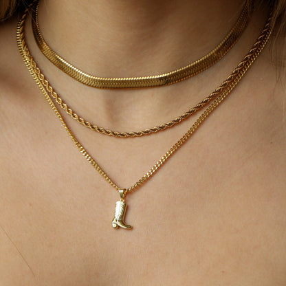 Collar llamativo de Western Wednesday