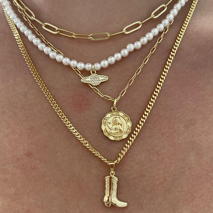 Collar llamativo de Western Wednesday