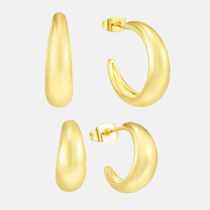 Kendall Hoops: Aros circulares elegantes para uso diario