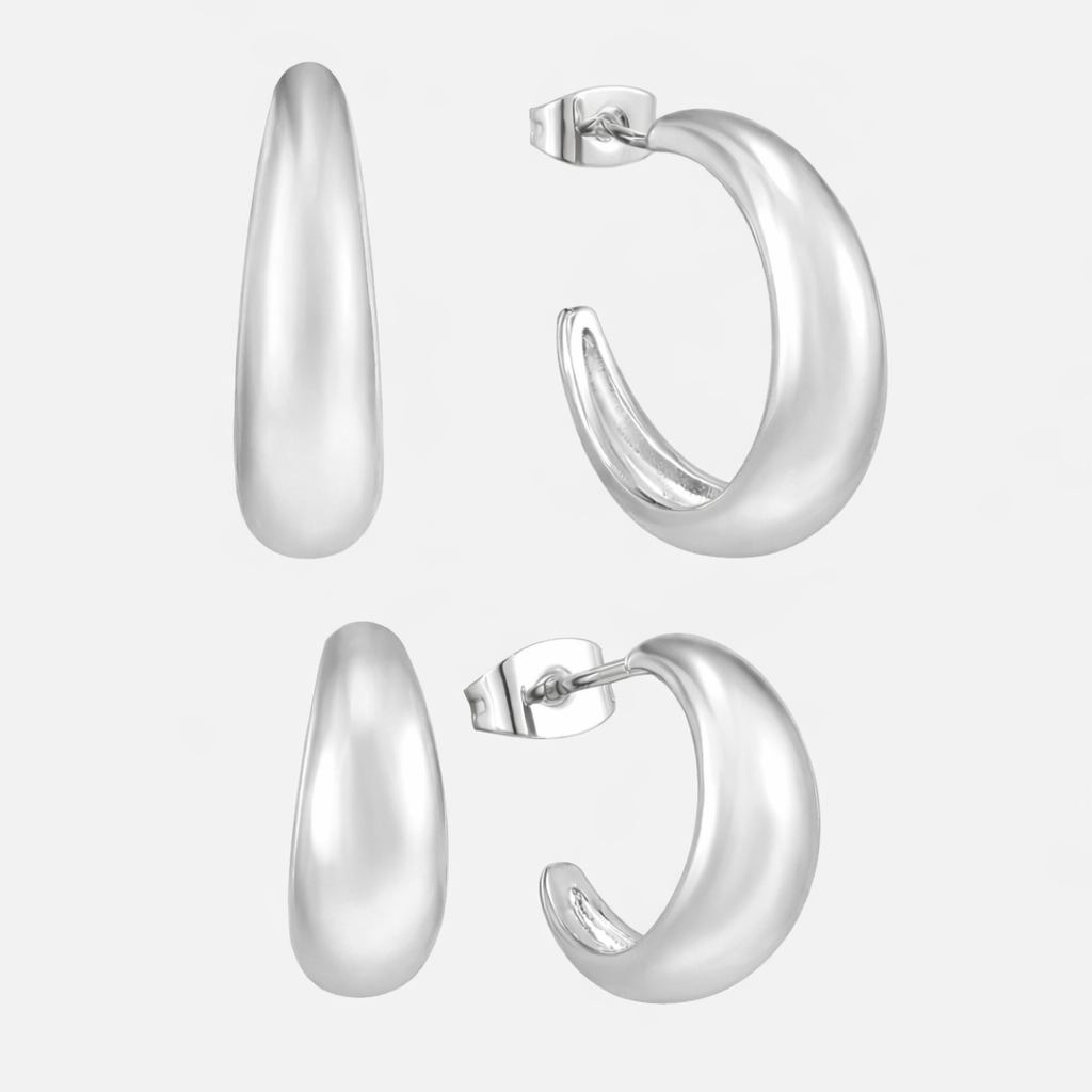 Kendall Hoops: Aros circulares elegantes para uso diario