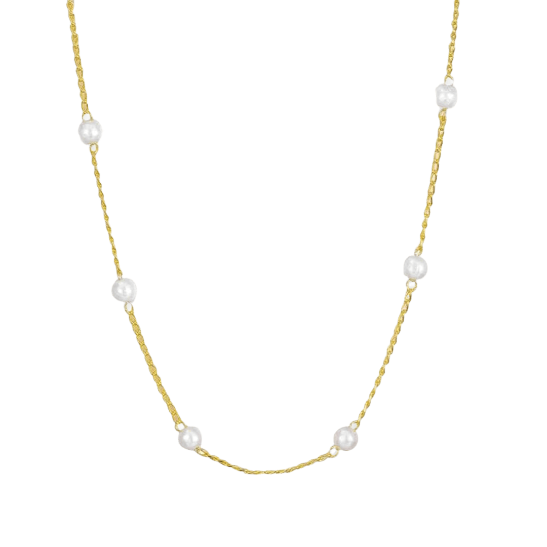Collar con colgante de chica enamorada - Joyería delicada y romántica