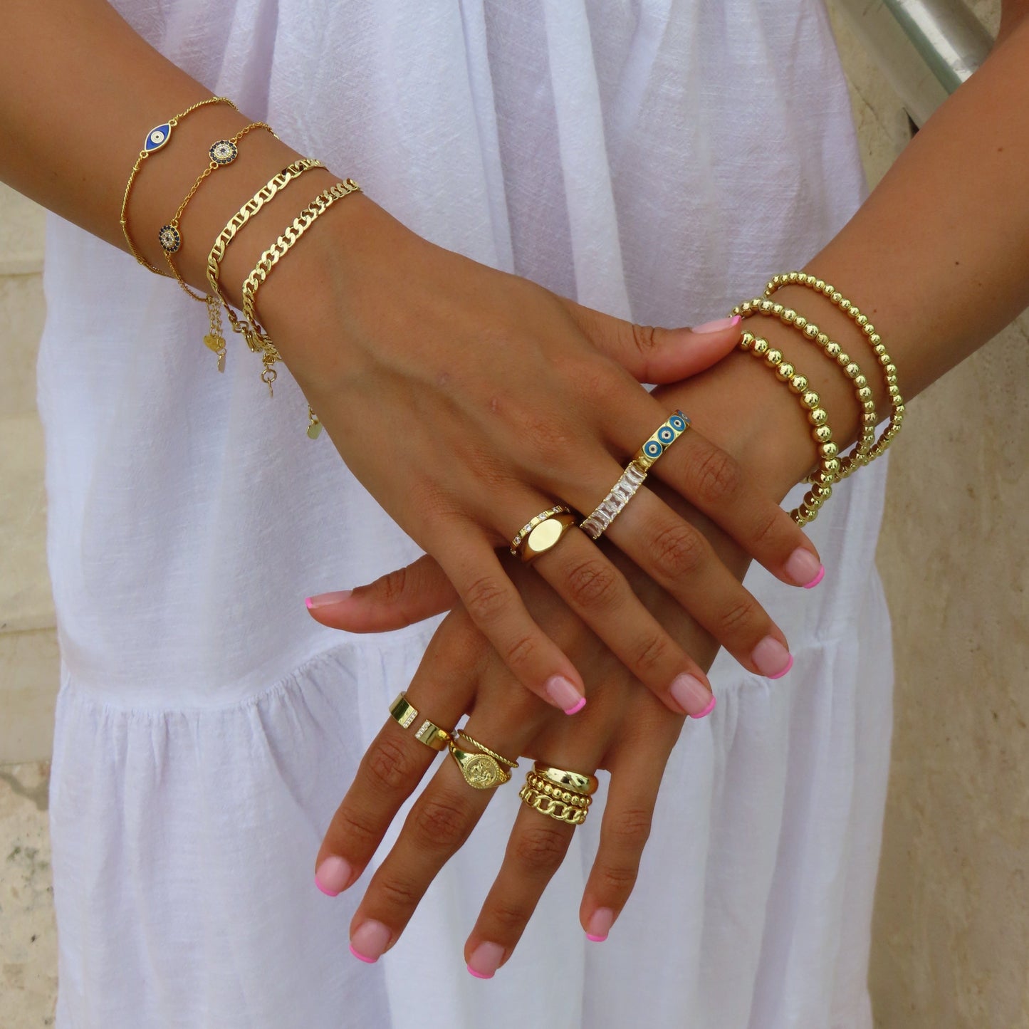 Pulsera de Mykonos - Encanto costero atemporal