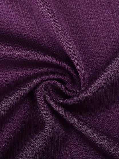 Vestido maxi moldeador de hombros descubiertos, brillante y con frunces