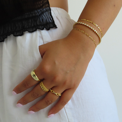 Pulsera de tenis de lujo para mujer adinerada